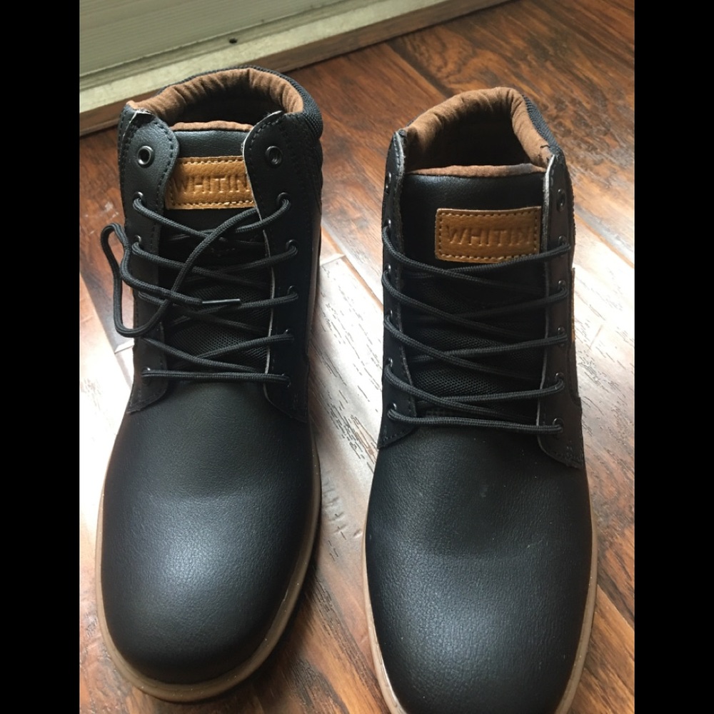 Nwot Whiten Mens mid soft leather insulated work boots